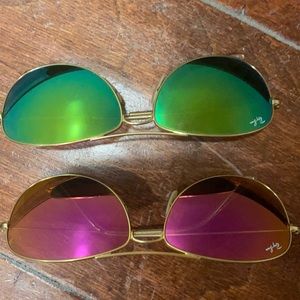 Ray ban aviator glasses - authentic.